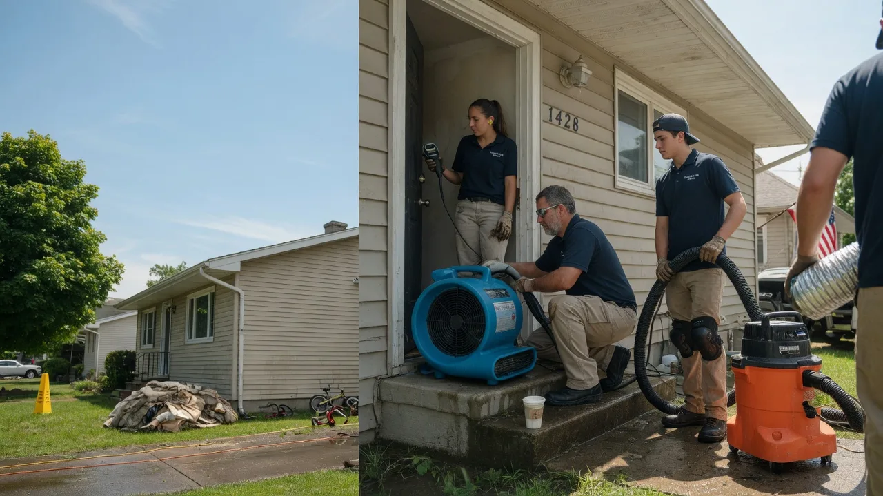 Water Damage Restoration in Hartsburg, IL near me